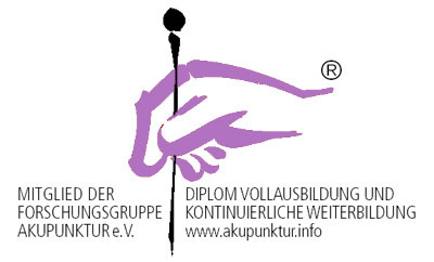 Frau Heuser-Növer ist Mitglied der Forschungsgruppe Akupunktur e.V.